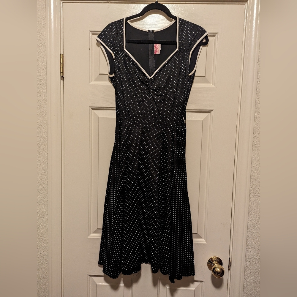 Pinup Couture polkadot swing dress
